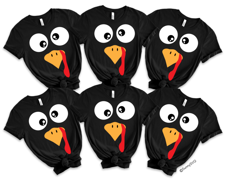 turkey face svg