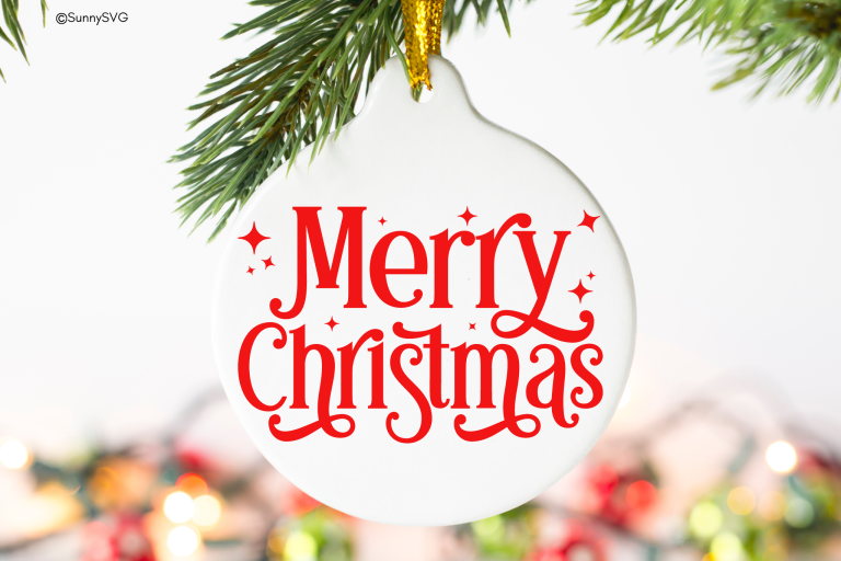 merry christmas svg free