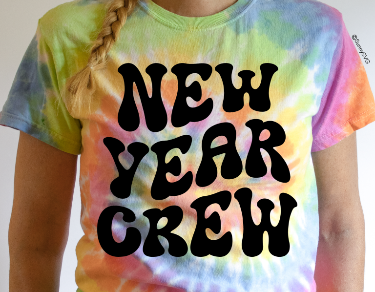 new year crew svg