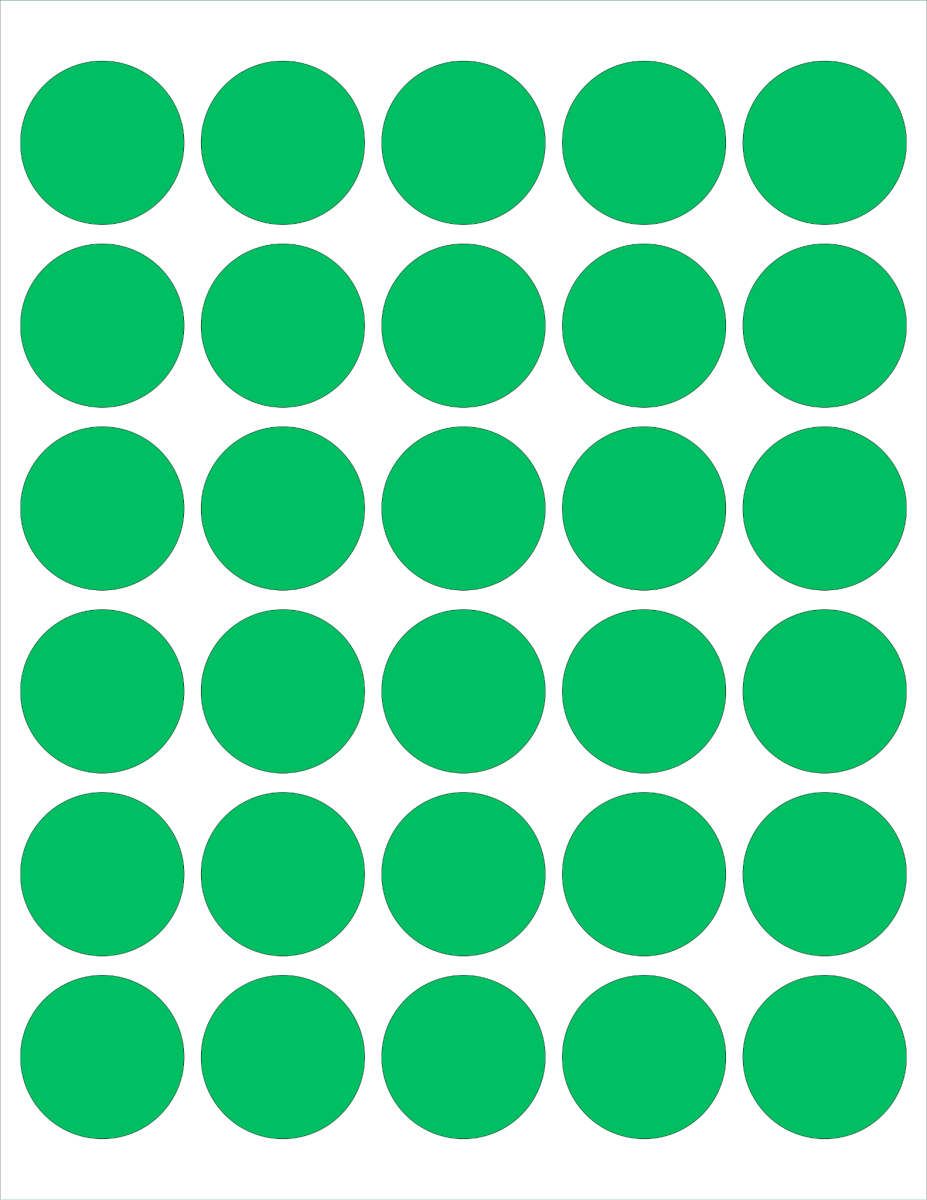Free Circle Templates Printable - 1.5 inch - Sunny SVG