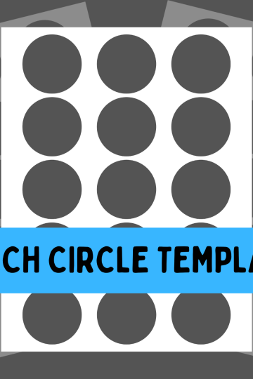 free circle templates printable