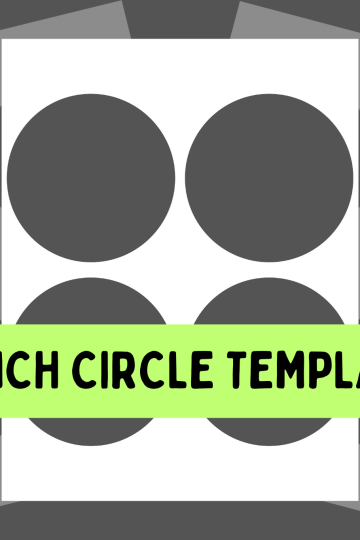 free circle templates printable