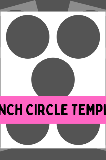 free circle templates printable