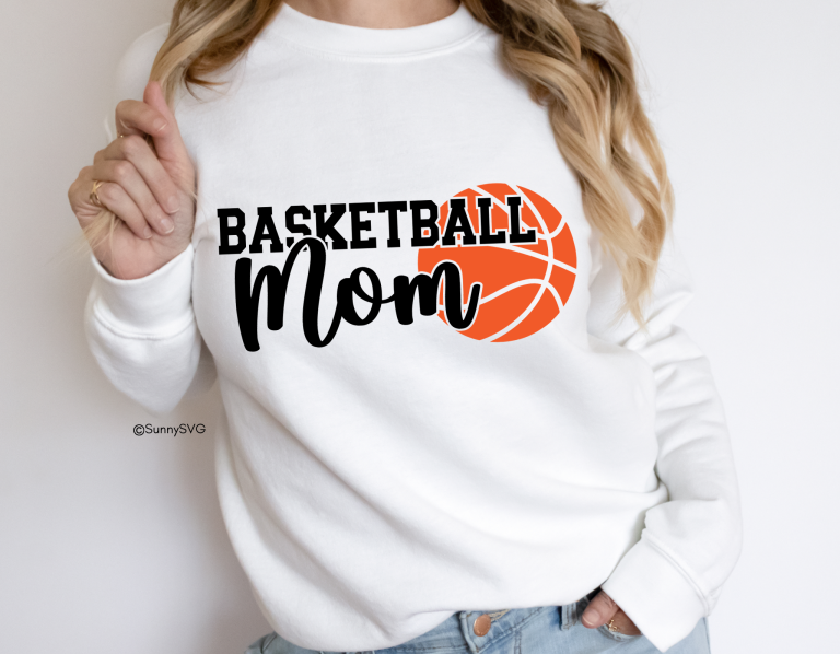 basketball mom svg