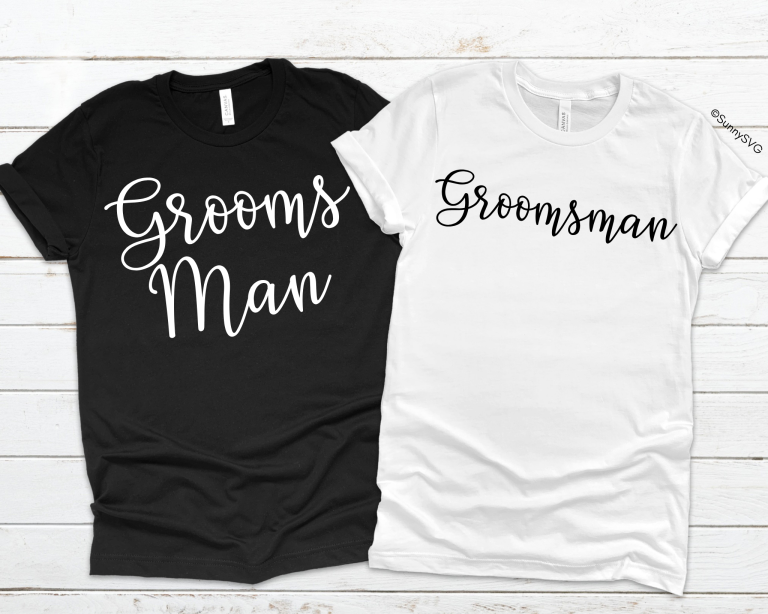 groomsman svg