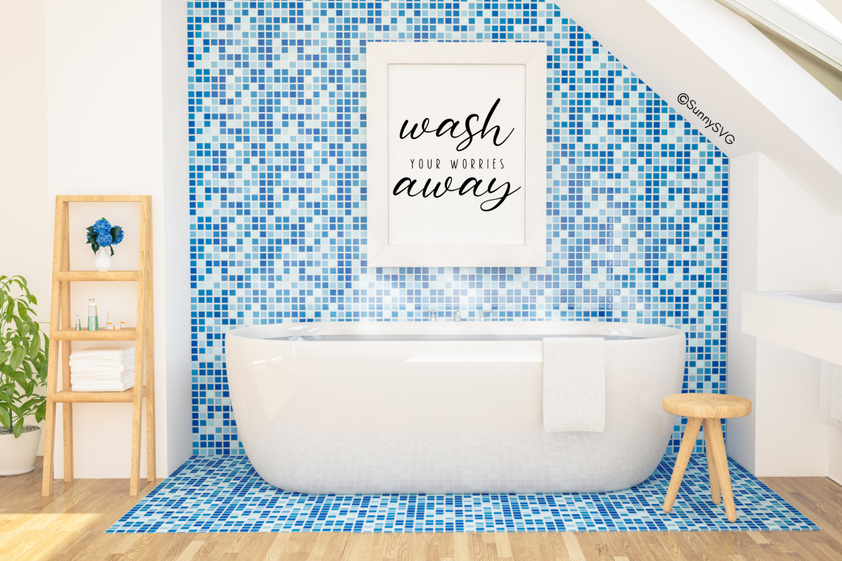 Free Wash Your Worries Away SVG - Sunny SVG