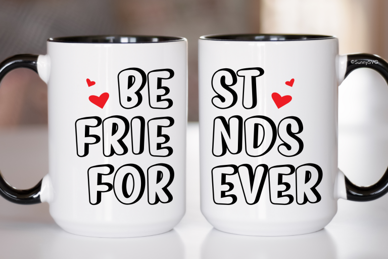 best friends forever svg free download