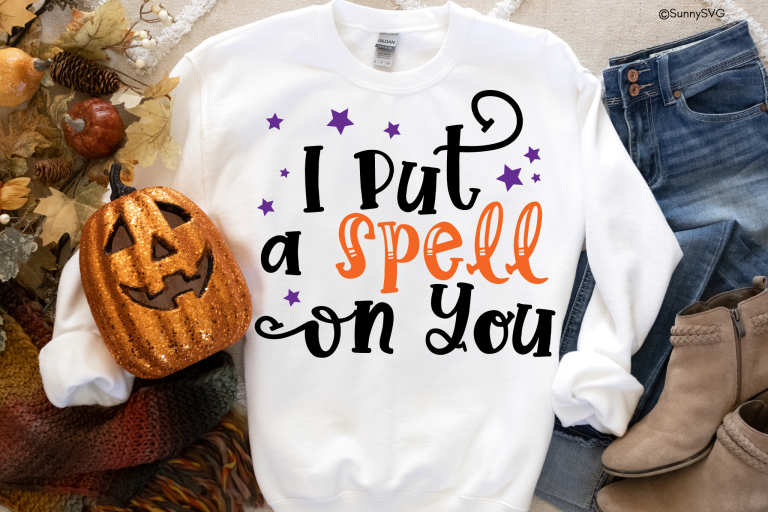 i put a spell on you svg