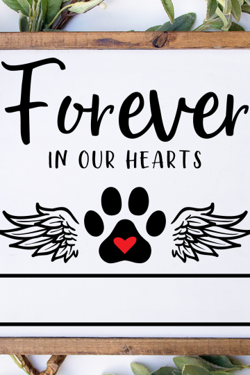 forever in our hearts svg