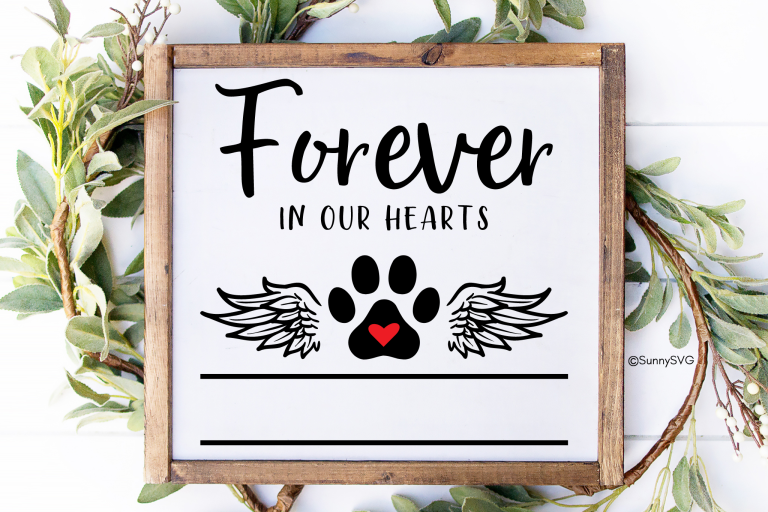 forever in our hearts svg